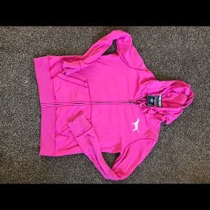Lightweight PINK by vs full zip jacket